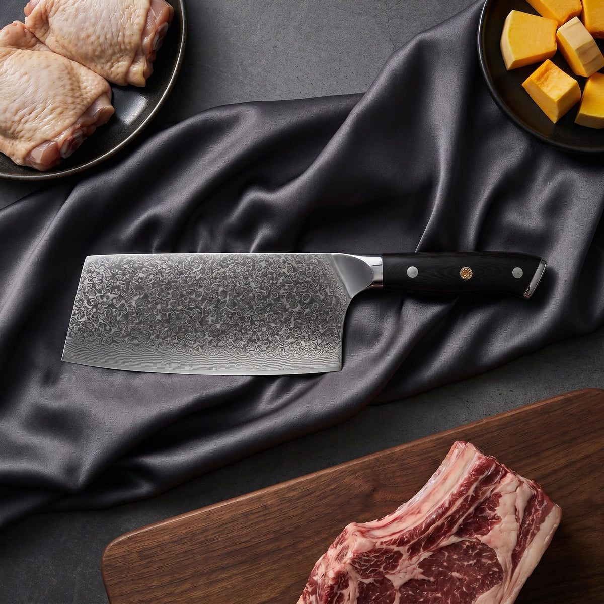 Kurogane Series Cleaver Knife&nbsp;