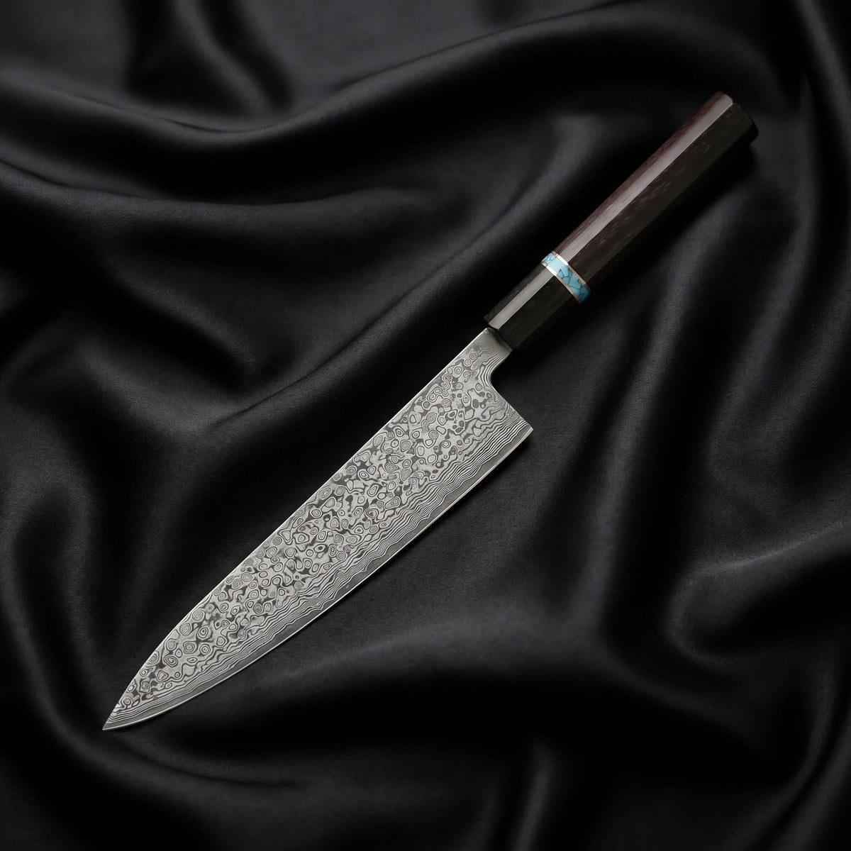 Raiden Gyuto Chef Knife, Blue Handle&nbsp;