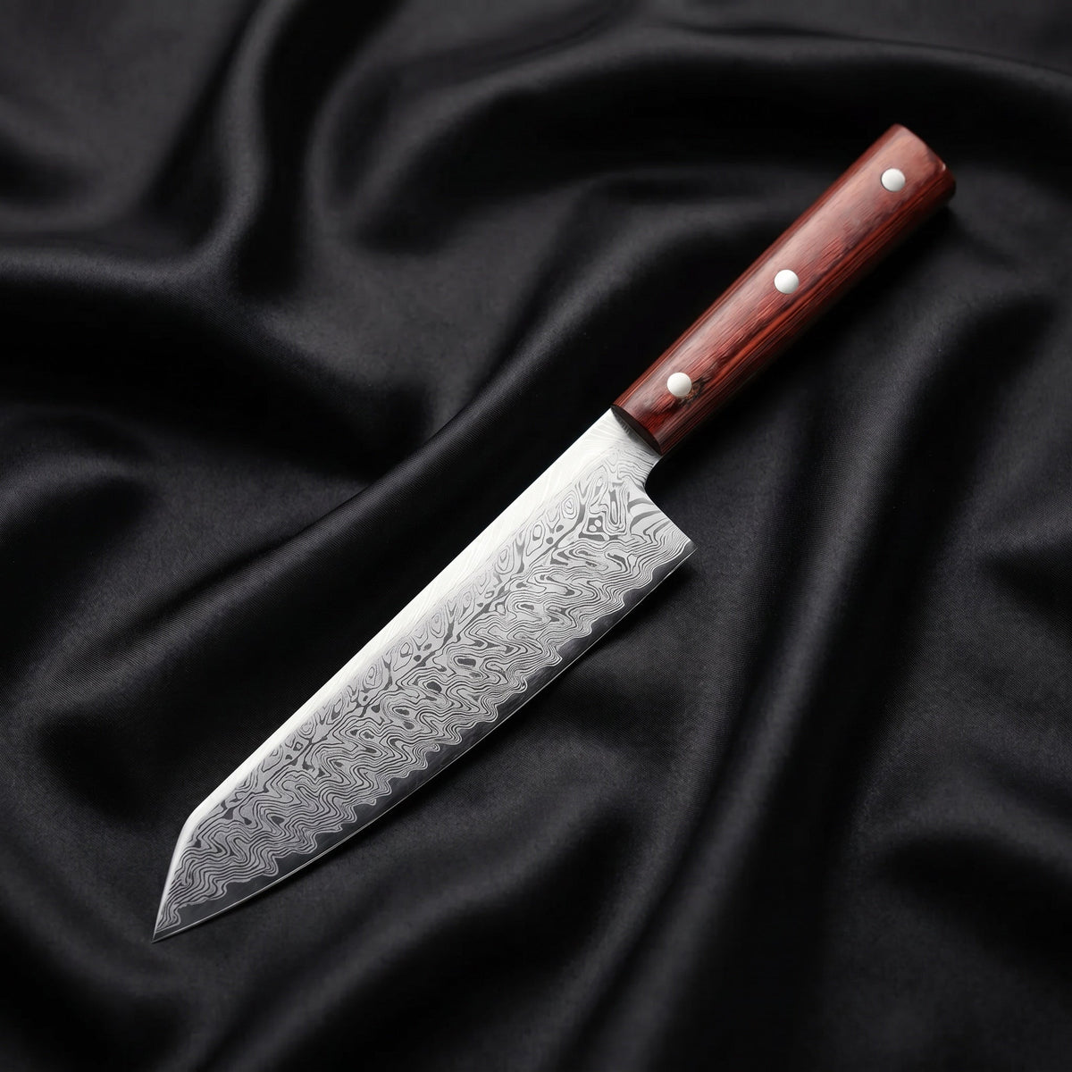 Kumo Kiritsuke Chef Knife, Red Handle&nbsp;
