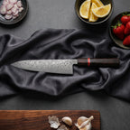 Raiden Gyuto Chef Knife, Red Handle&nbsp;