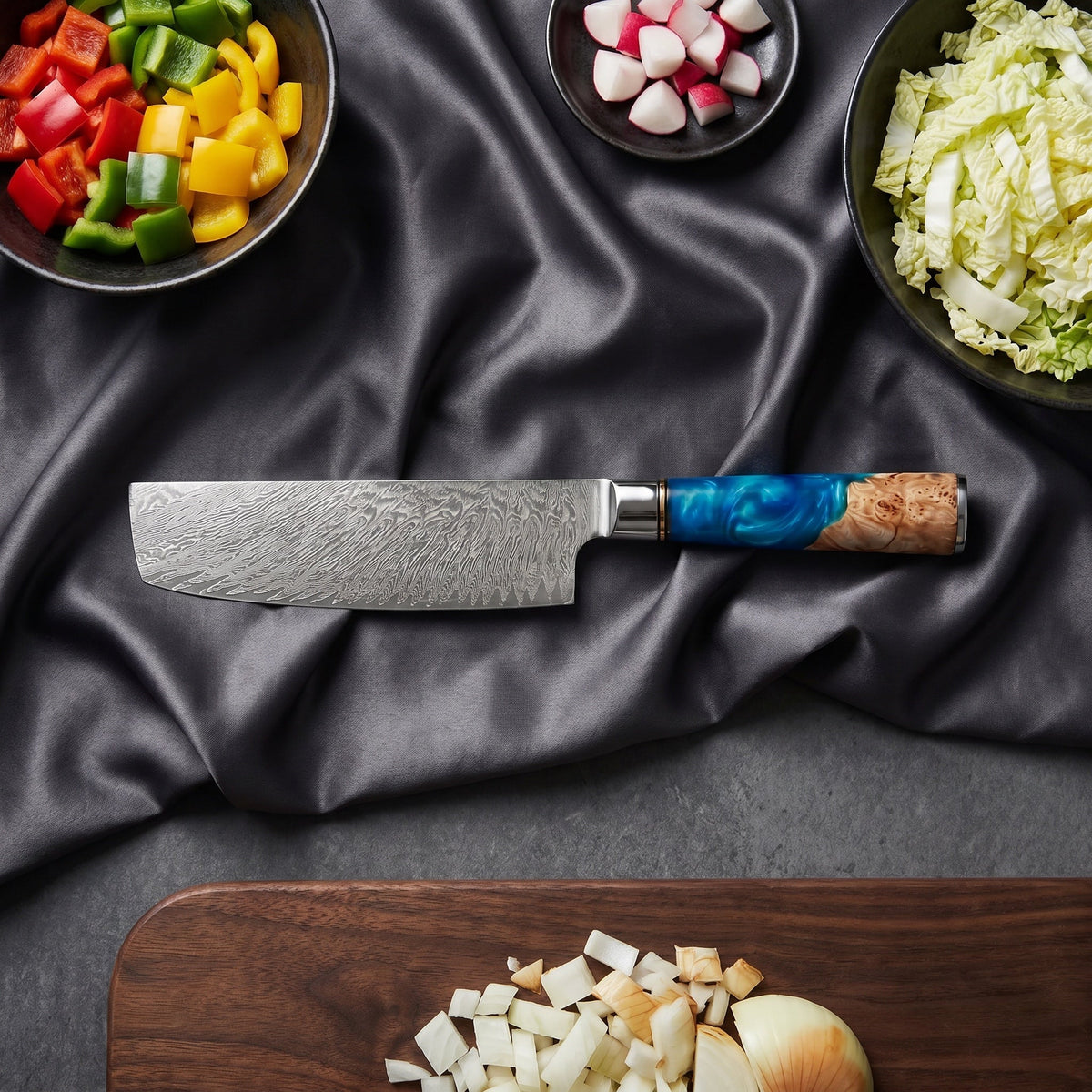 Aoi Series Nakiri Vegetable Knife&nbsp;