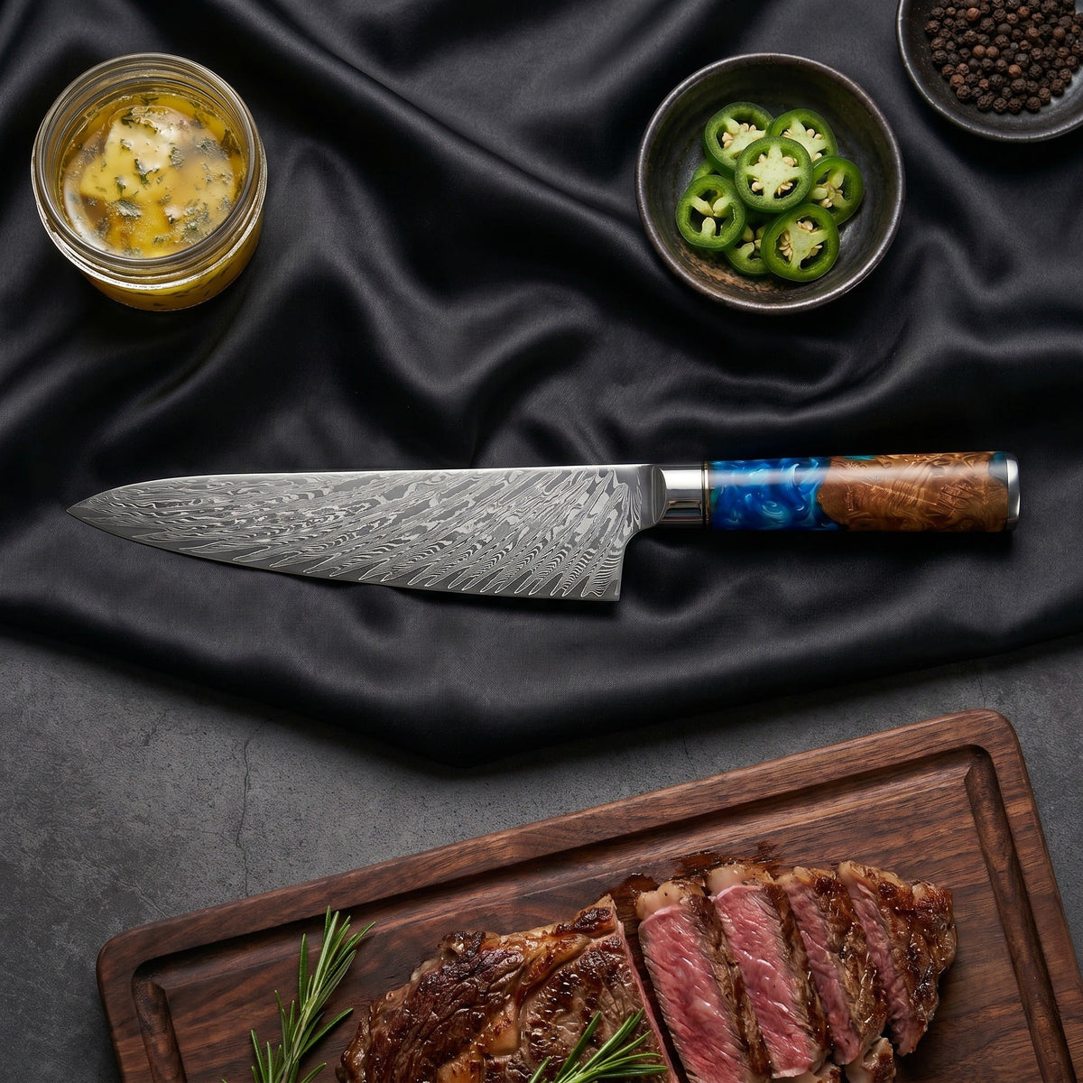 Aoi Series Knife Duo (Gyuto & Nakiri)&nbsp;