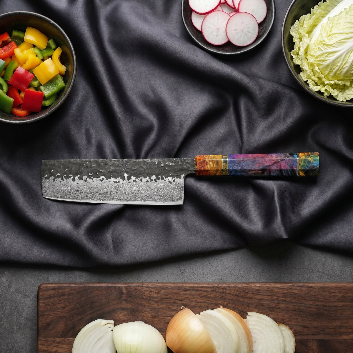 Takumi Series Nakiri Vegetable Knife&nbsp;