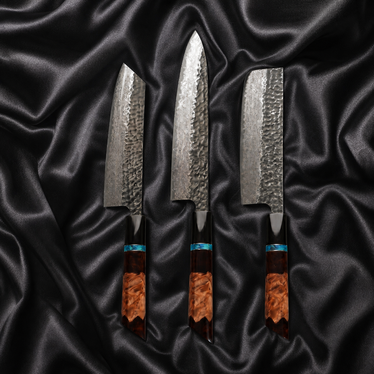 Hayabusa Series Knife Trio (Gyuto, Nakiri & Petty)&nbsp;
