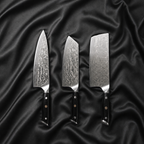 Hono Series Knife Trio (Gyuto, Nakiri & Santoku)&nbsp;