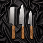 Meijin Series Knife Trio (Gyuto, Nakiri & Petty)&nbsp;