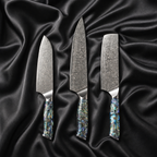 Shinju Series Knife Trio (Gyuto, Nakiri & Santoku)&nbsp;