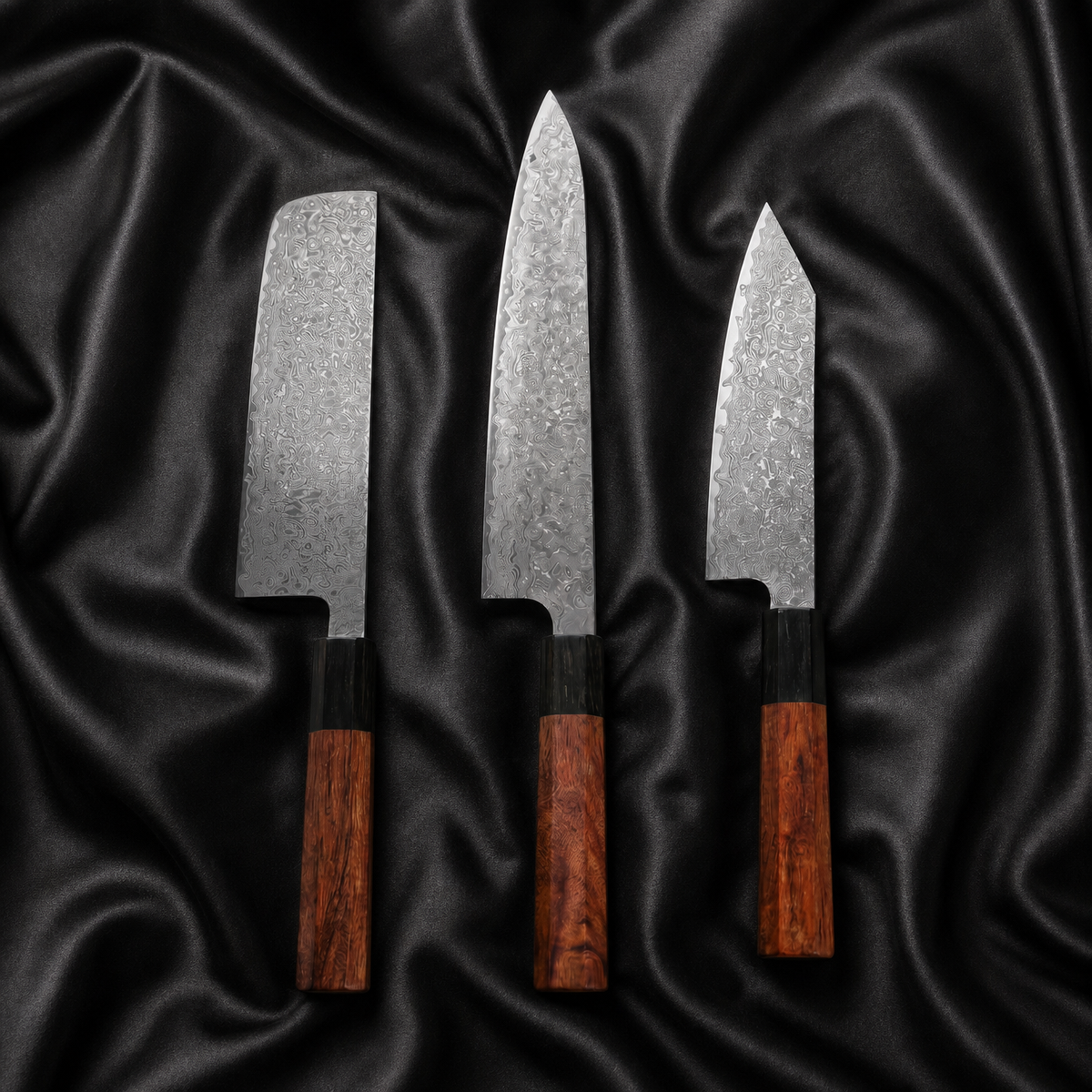 Take Series Knife Trio (Gyuto, Nakiri & Petty)&nbsp;