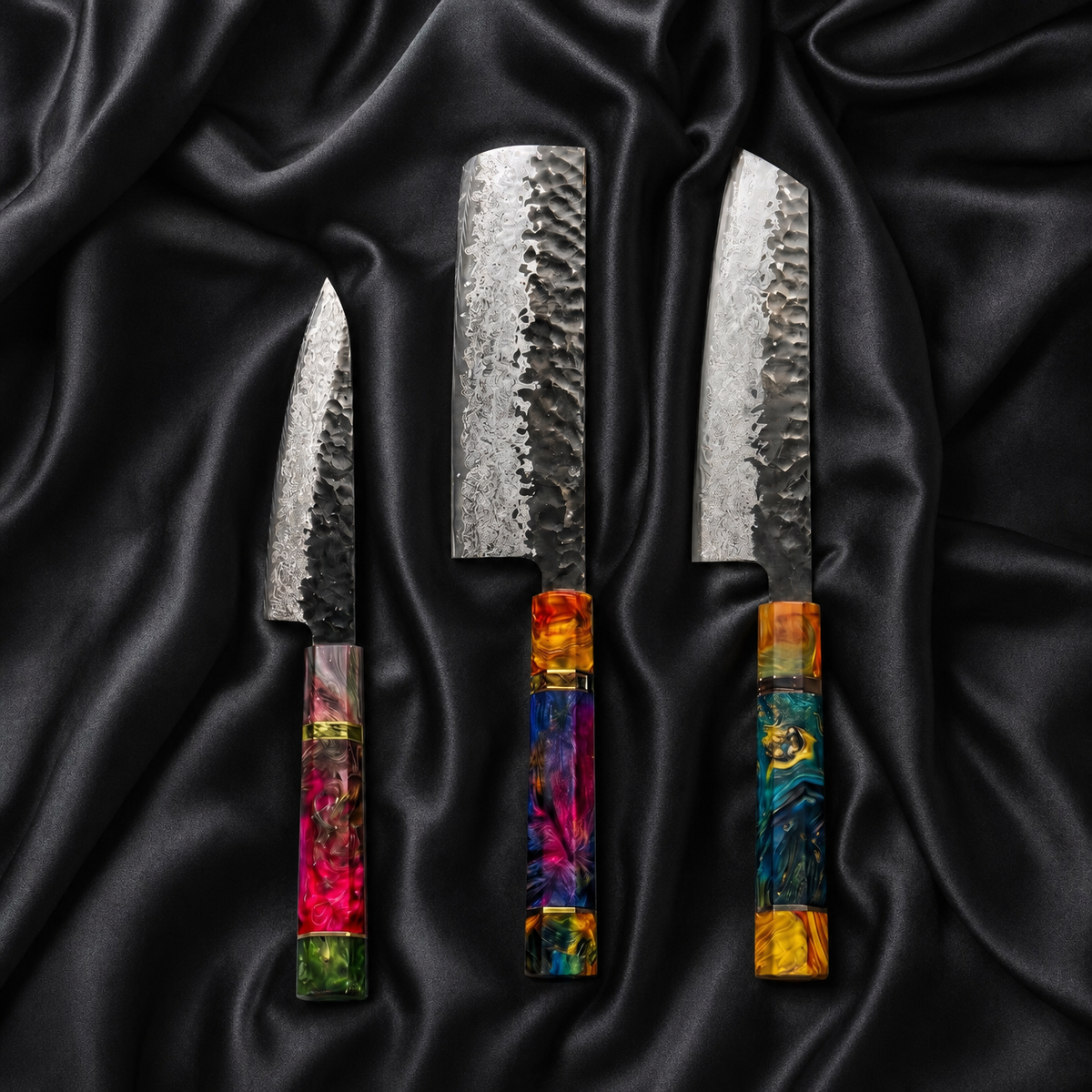 Takumi Series Knife Trio (Gyuto, Nakiri & Petty)&nbsp;
